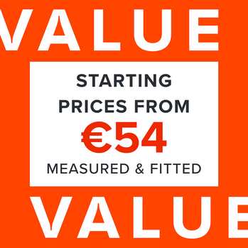 VALUE starting prices from €54  measured & fitted VALUE
