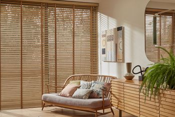 Hillarys Natural Bamboo blinds in collaboration with House Beautiful 