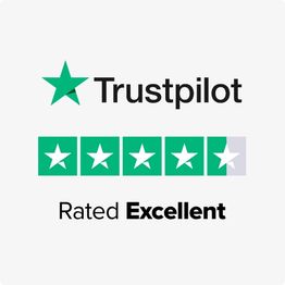 Trustpilot rated excellent