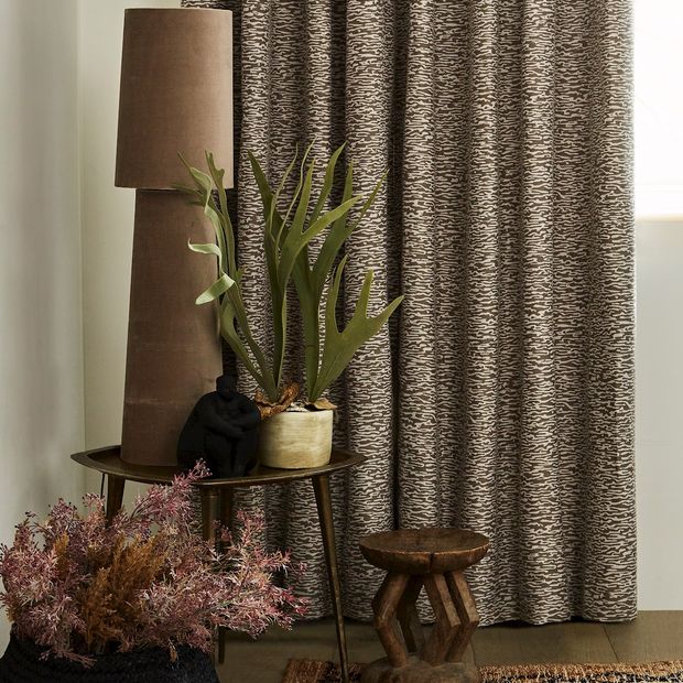 Nola camo living room curtains