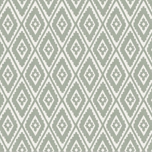 Flat swatch fabric of Mali Seagrass Light Green
