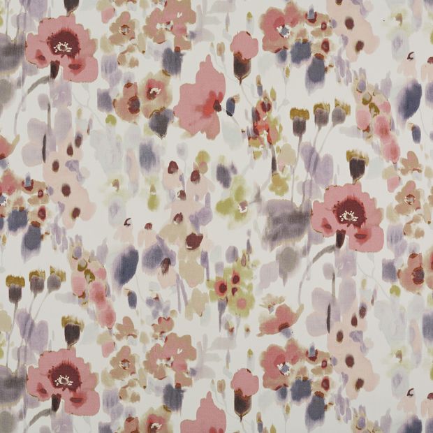 Flat swatch fabric of Livia Sorbet Pink