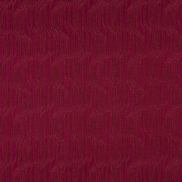 Flat swatch fabric of Maud Ruby Red