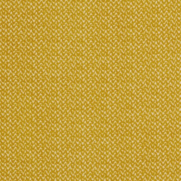 Flat swatch fabric of Wave Sulphur Yellow
