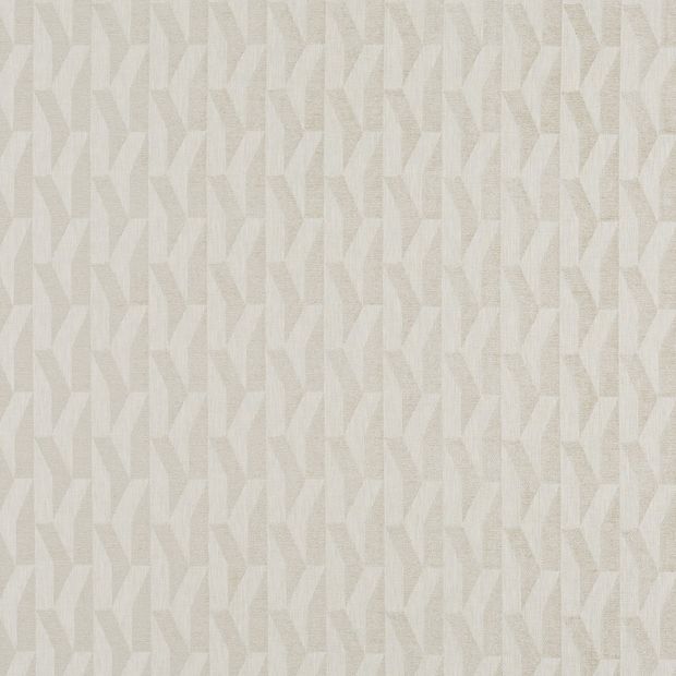 Flat swatch fabric of Vector Natural Cream