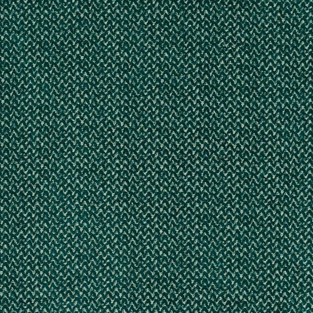 Flat swatch fabric of Wave Emerald Green