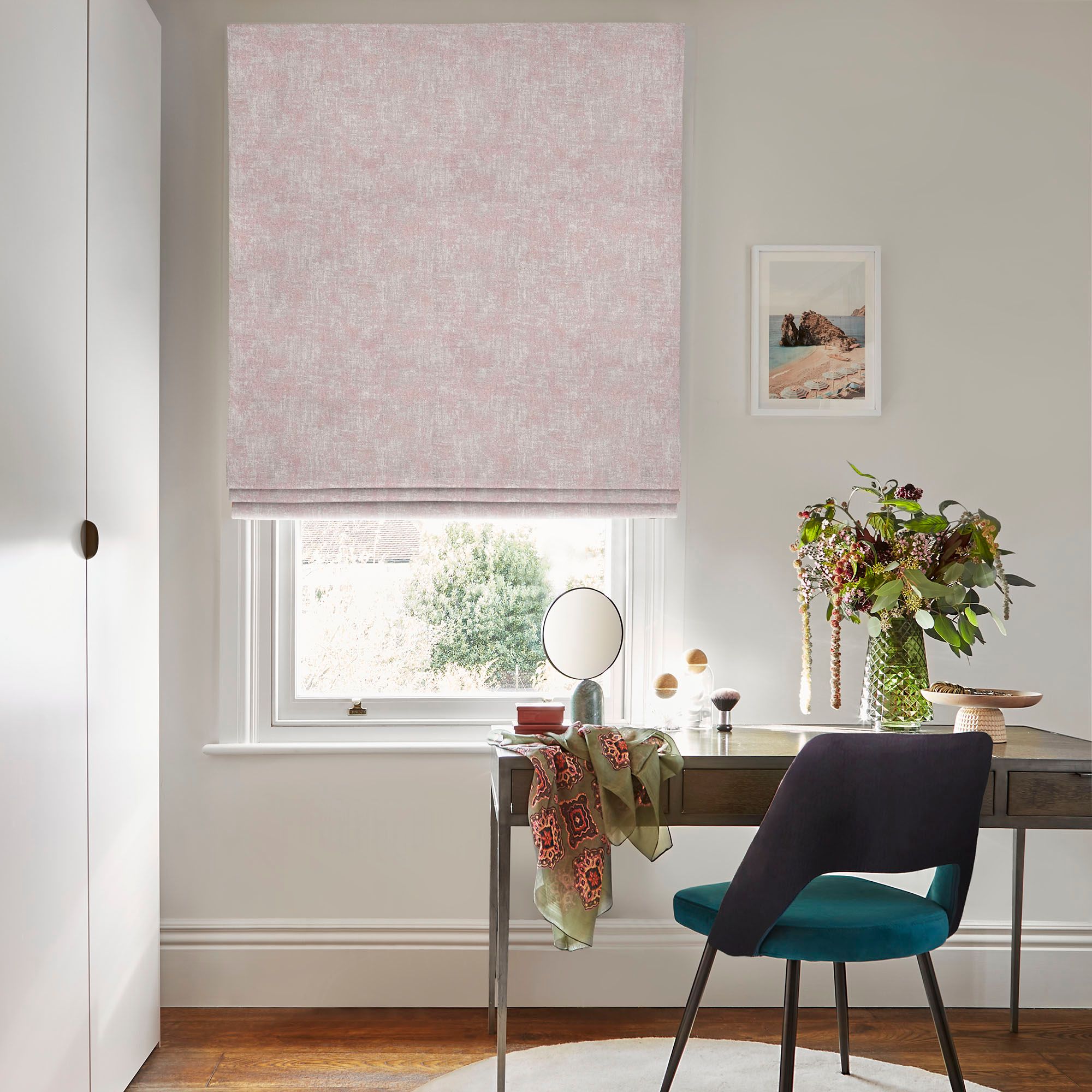 Dusk Fondant Roman Blind | Hillarys