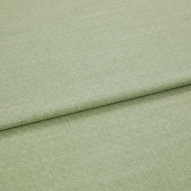 Pearl olive fabric close up with one fold