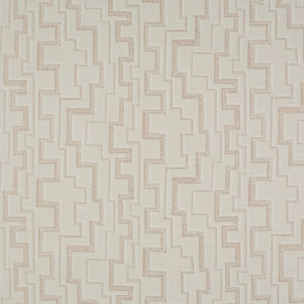 Flat swatch fabric of Power Linen Cream