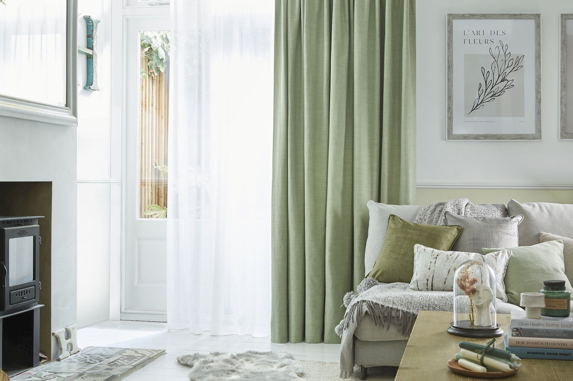 Curtains for online wide windows