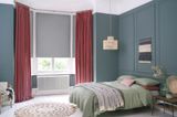 harper punch floor length pencil pleat curtains in bedroom
