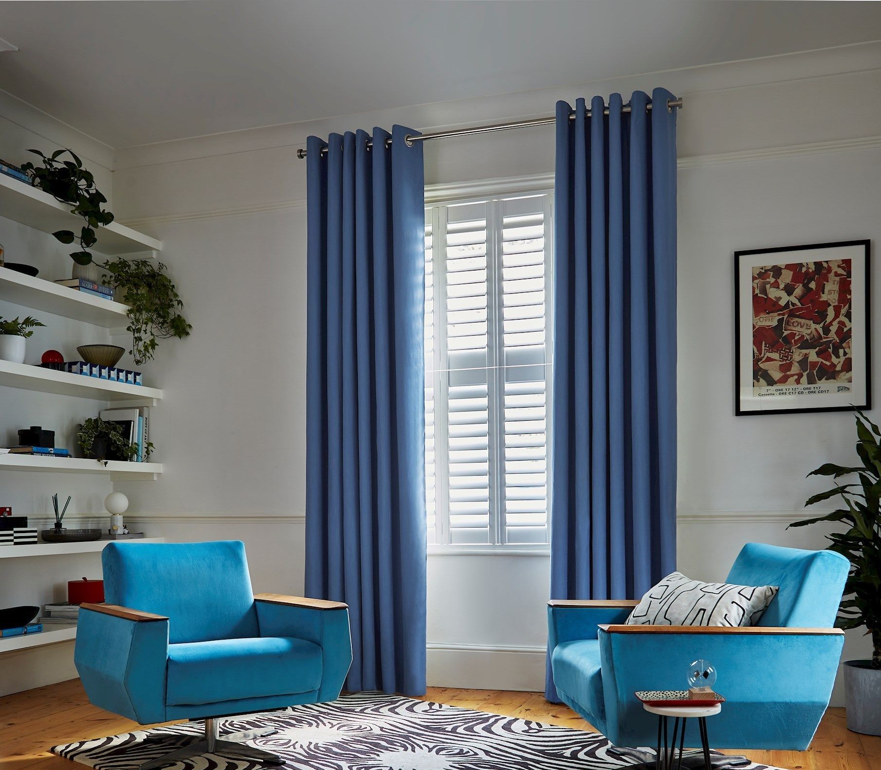 Up To 50 Blue & Teal Curtains + 10 Off Orders Hillarys