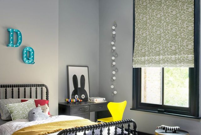 wirl kiwi roman blinds in childrens bedroom