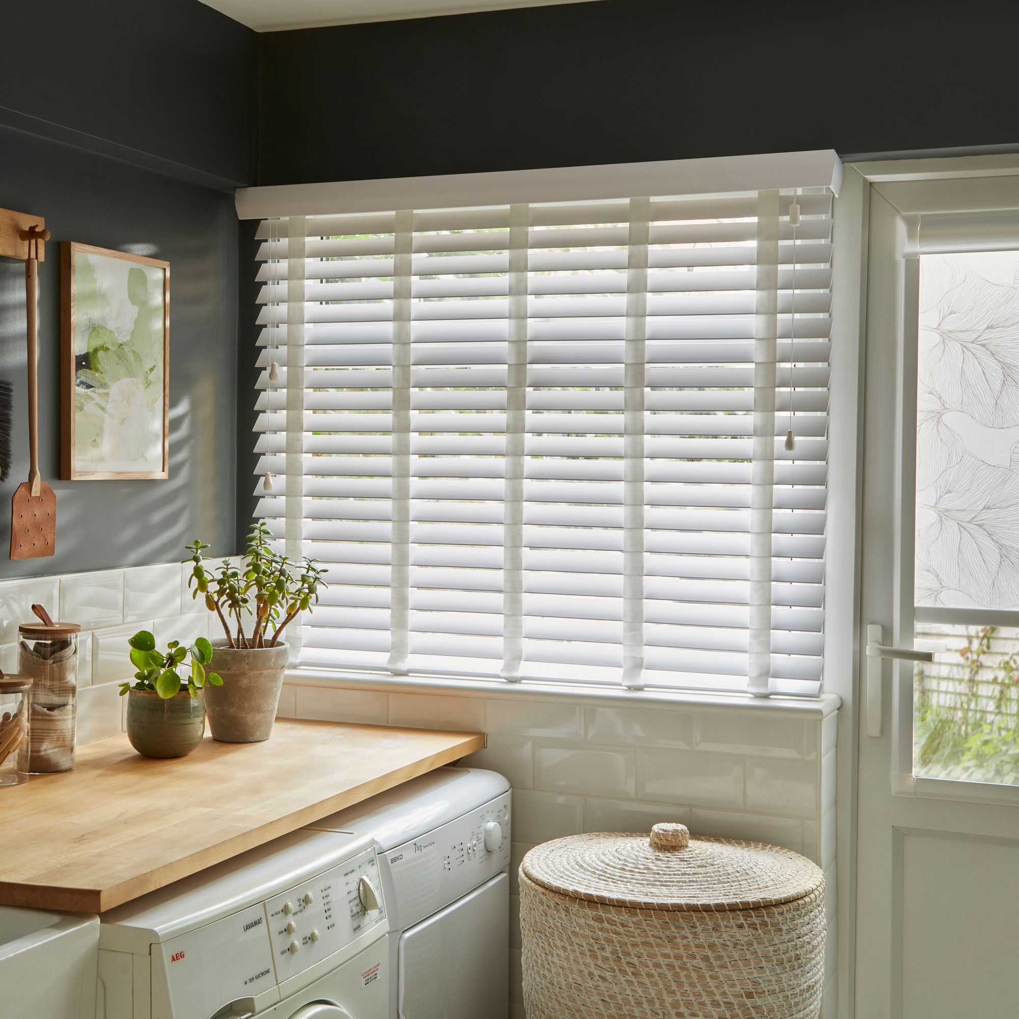 Mirage Pinnacle White Faux Wood Hillarys