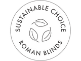Sustainable choice roman blind