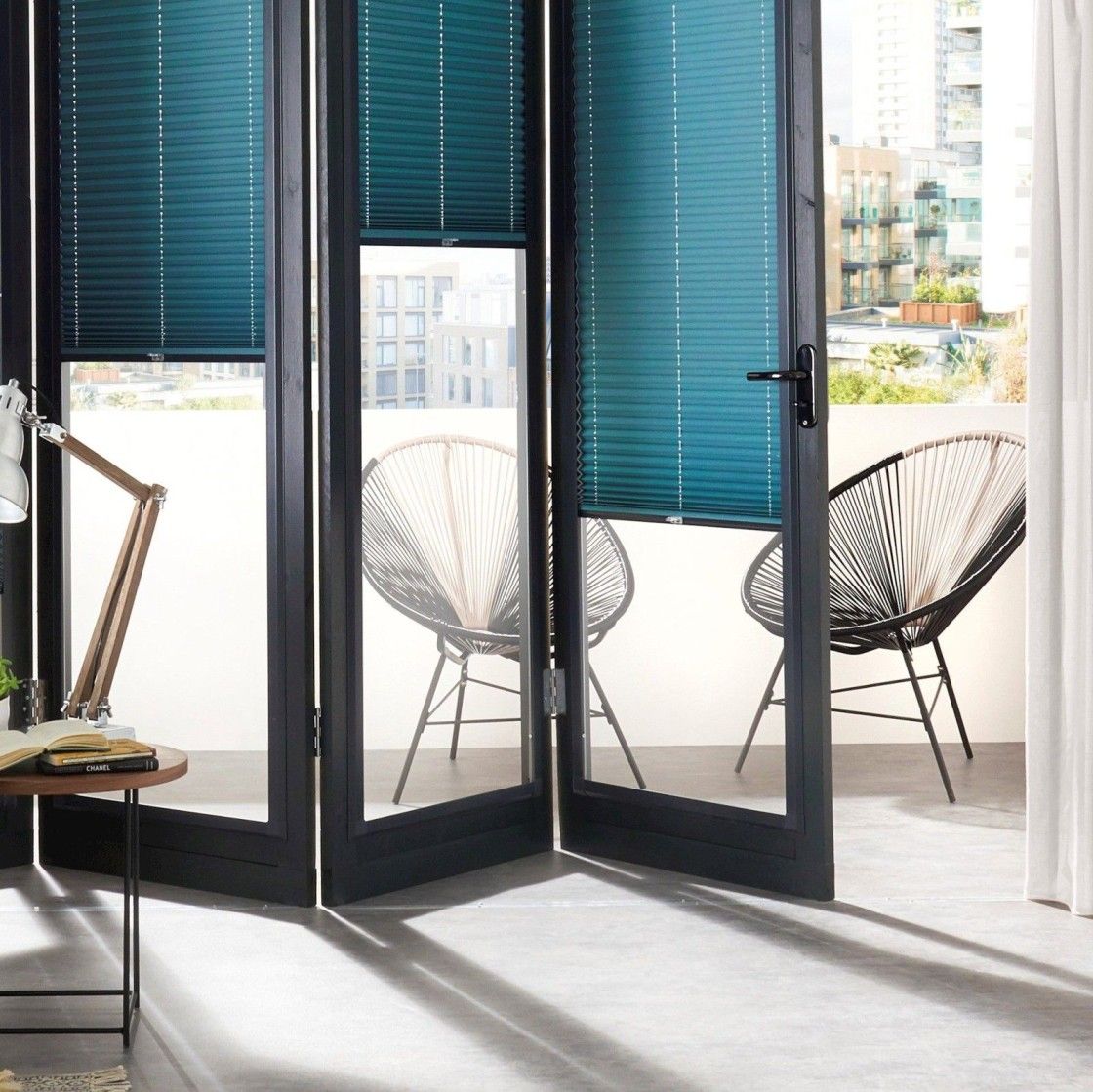 Patio doors 2024 with blinds