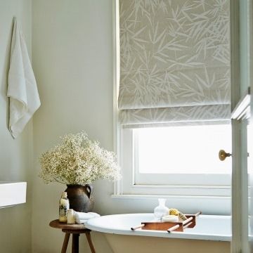 Image Result For Blue Bathroom Roller Blind