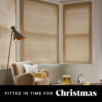 venetian blinds fitting in time for christmas