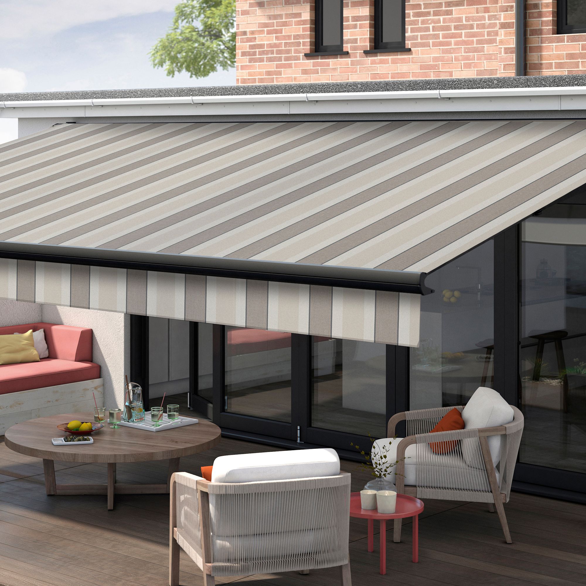 Hardelot Beige Awning Hillarys