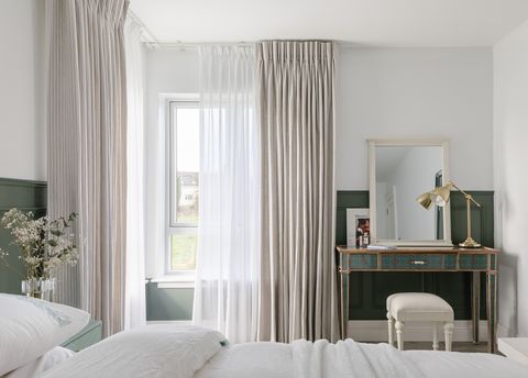  SHELBY MUSHROOM CURTAIN SERENITY WHITE VOILES BEDROOM