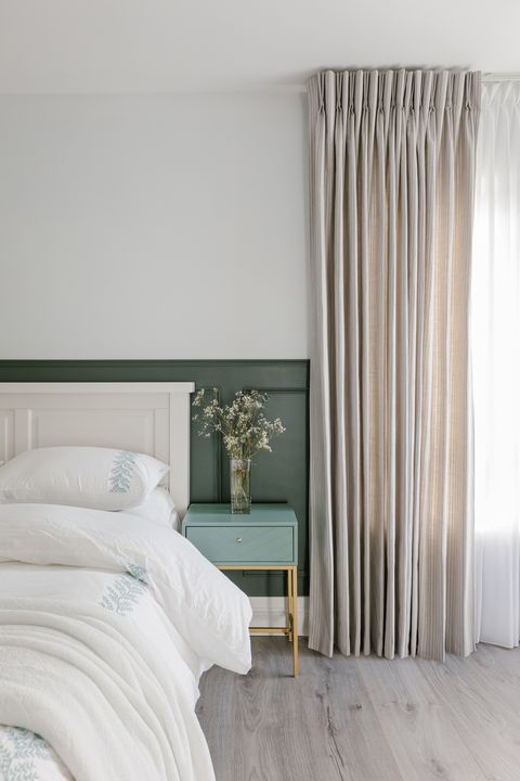 SHELBY MUSHROOM CURTAIN SERENITY WHITE VOILES BEDROOM