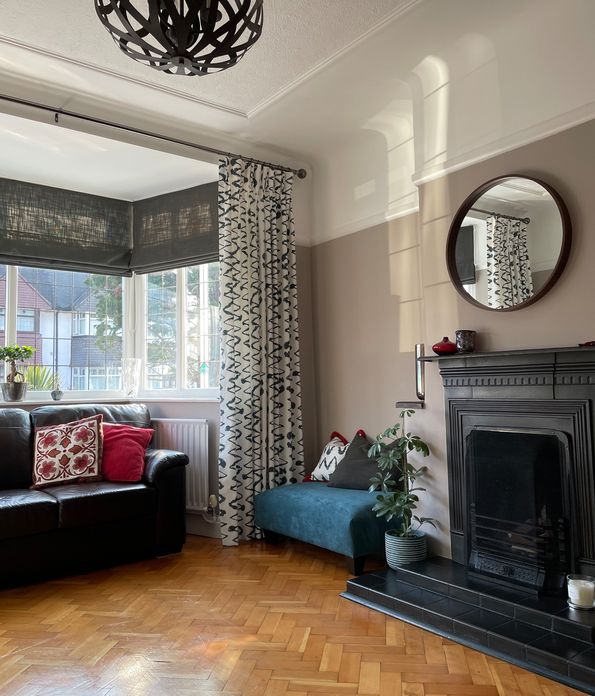 Made to Measure Brown Living Room Curtains - Hillarys™