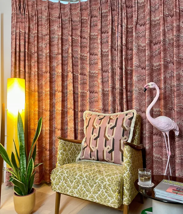 Made to Measure Pink Living Room Curtains - Hillarys™