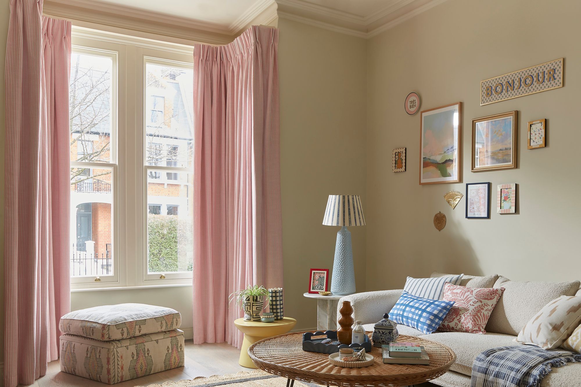 Made to Measure Red Living Room Curtains - Hillarys™