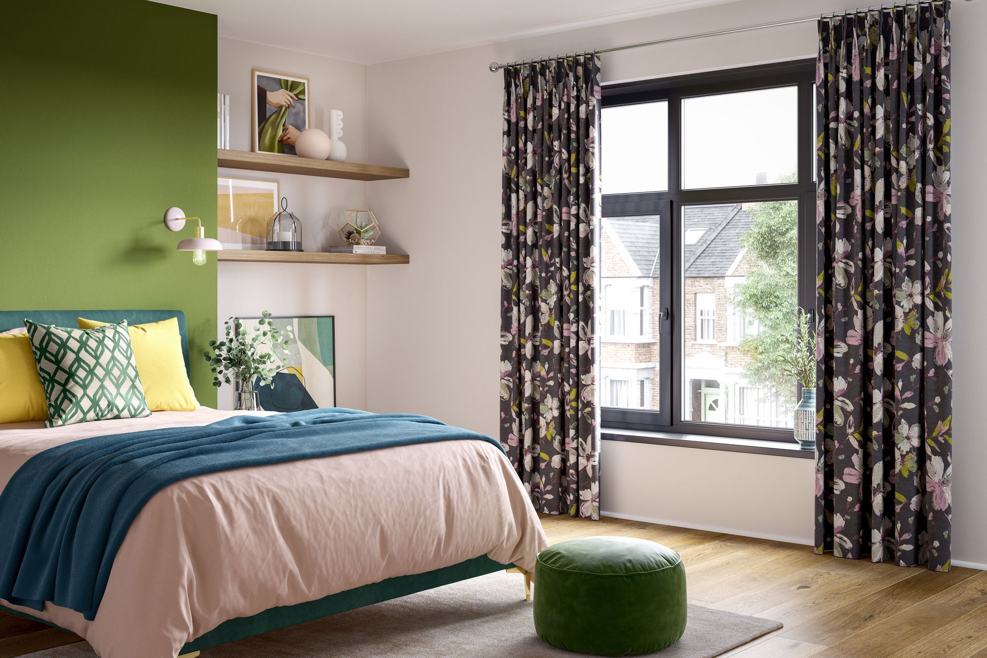 Made to Measure Black Bedroom Curtains - Hillarys™