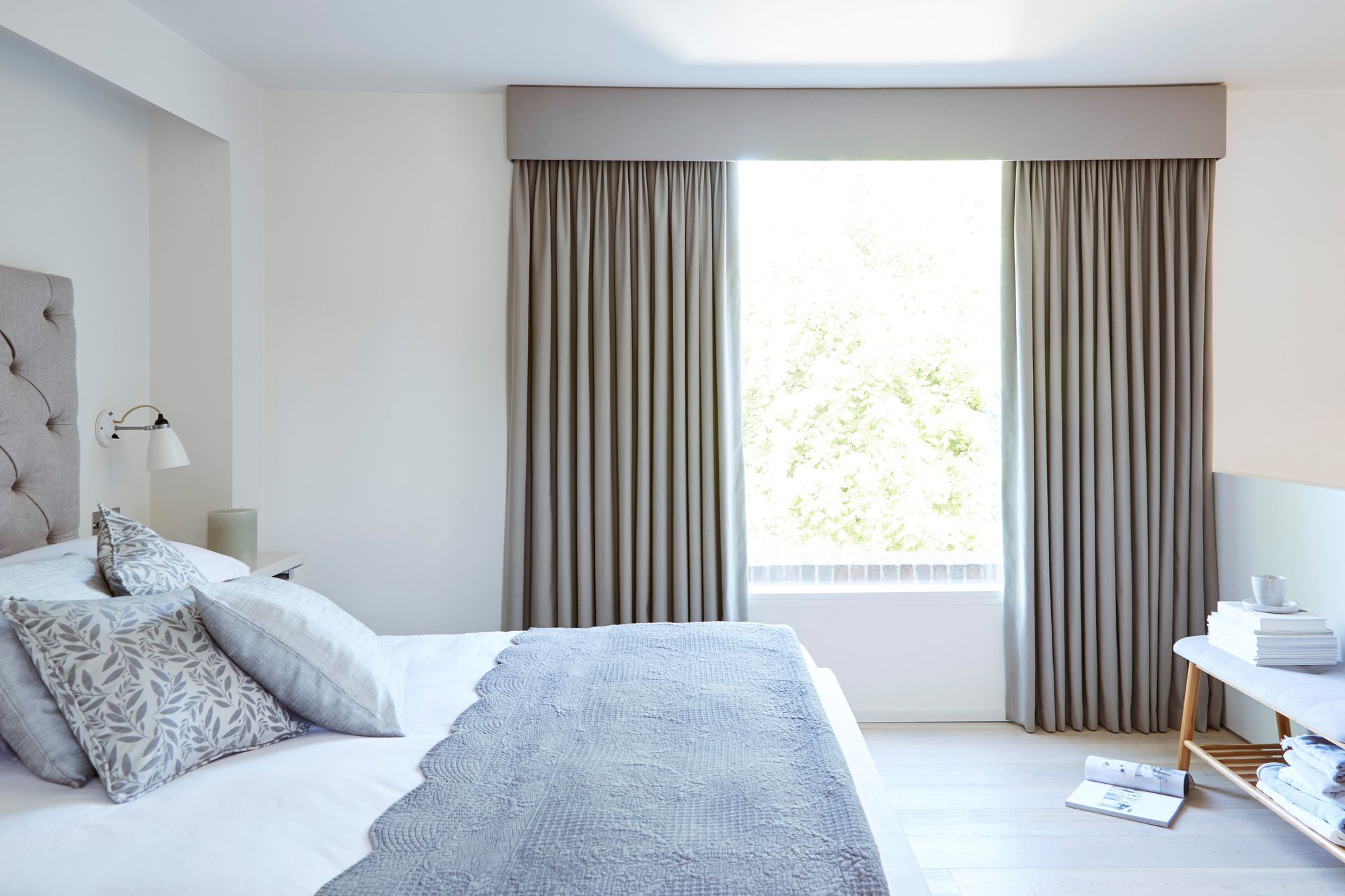 Made to Measure Grey Bedroom Curtains Hillarys™