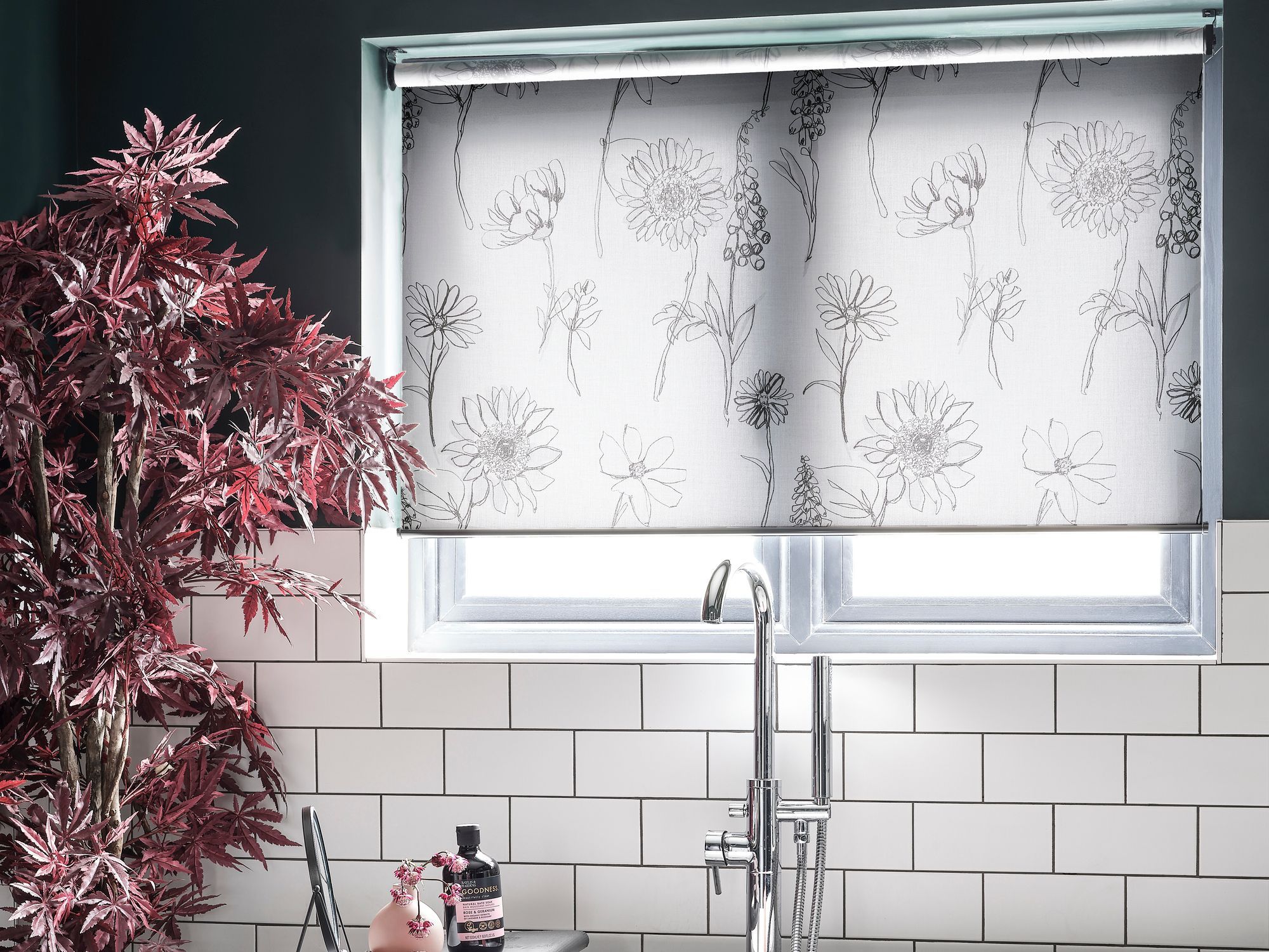 Bathroom Window Roller Blinds: Style, Privacy, and Practicality () Bathroom Window Roller Blinds: Style, Privacy, and Practicality