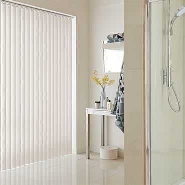 Canterbury Cream Vertical Blind Hillarys