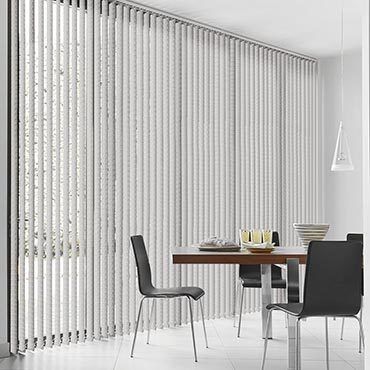 Travis Grey Vertical Blind Hillarys