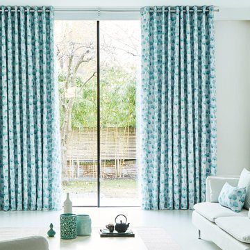 Teal Curtains Made To Measure In The Uk Hillarys Teal Curtains Made To Measure In The, Teal Patterned Curtains